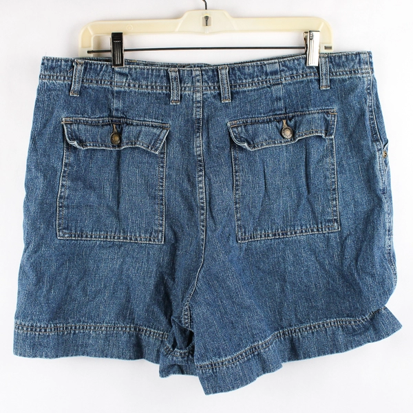 C.J. Banks Medium Wash Denim Shorts Women's Size 16W