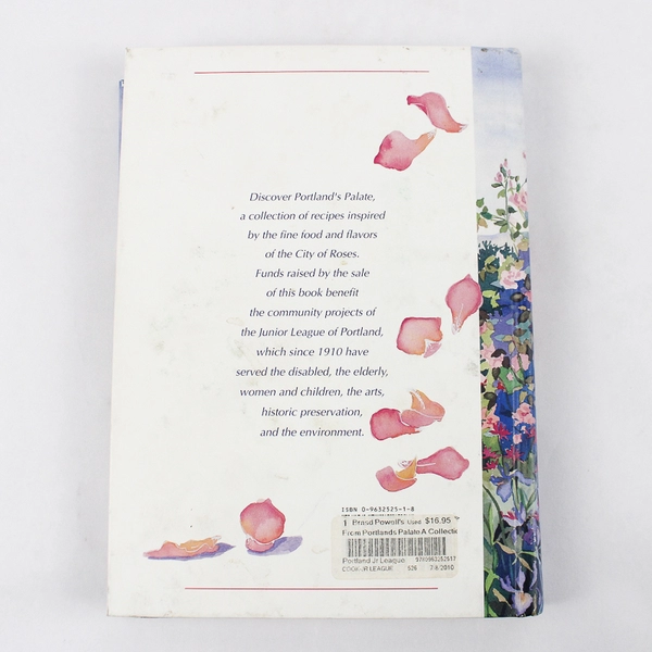 From Portland's Palate by The Junior League of Portland 1992 Hardcover Book