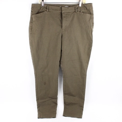 Old Navy Green High-Rise Pixie Skinny Pants Women's Size 16