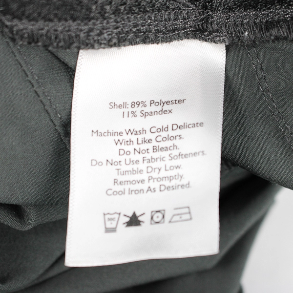 Eddie Bauer Charcoal Gray Flat-Front Shorts Women's Size 8