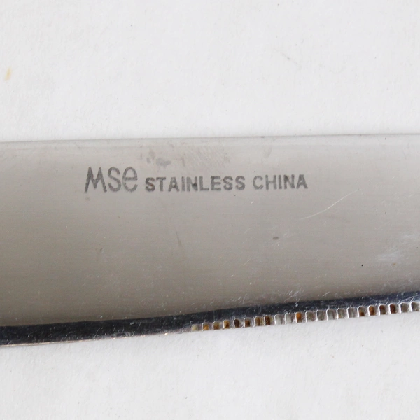 Lot Of 4 Martha Stewart MFS1 (Stainless) Flatware Dinner Knives