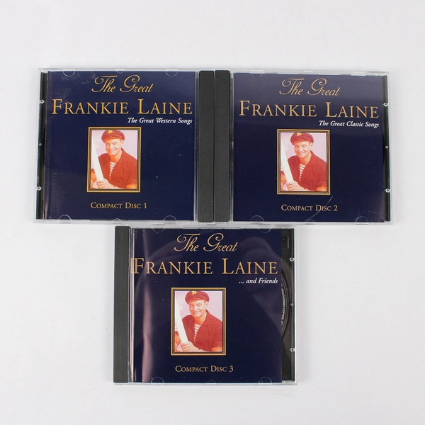 The Great Frankie Laine & Friends 3 Disc CD Box Set 2001 Rajon Music