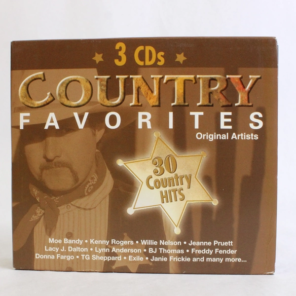 Country Favorites by Various 3 Disc Box Set (CD, 2003)