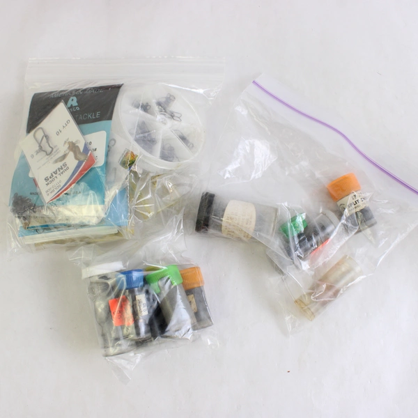 Mixed Lot of Fishing Tackle Weights Swivels and More
