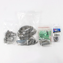 4.25 lb Lot of Metal Fishing Weights/Sinkers Varied Sizes