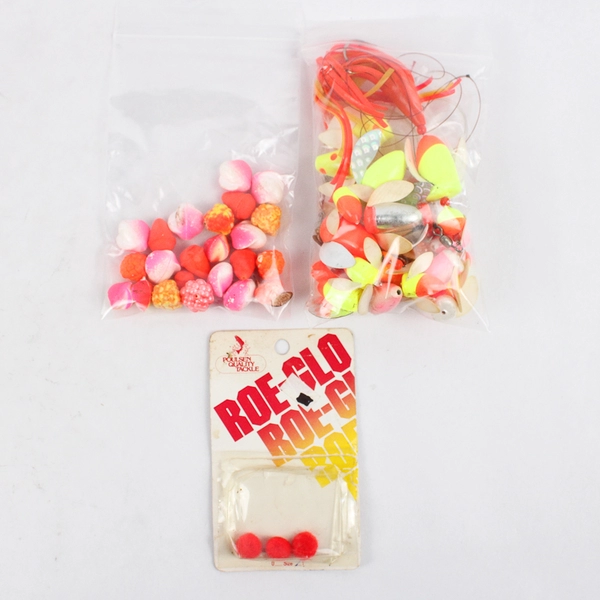 1.75 lb Lot of Fishing Lures and Bait Mixed Types