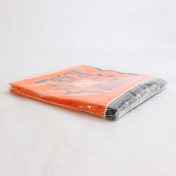 Lot Of 3 Halloween Jack-O-Lantern Beverage & Lunch Paper Napkins & Treat Bags