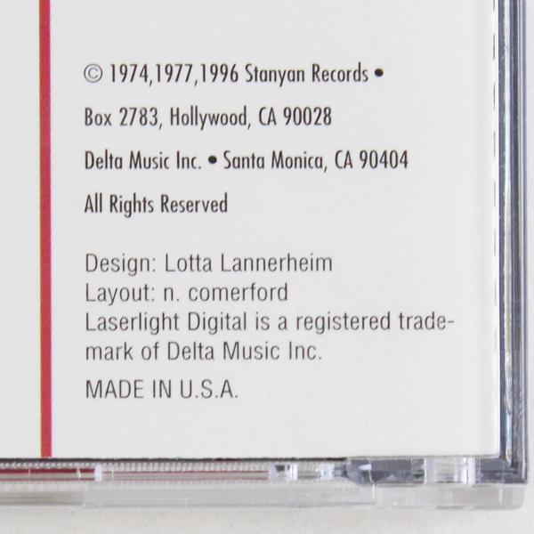 American Legends by Patsy Cline CD 1996 Stanyan Records