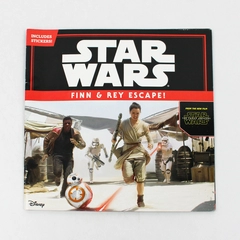 Star Wars Finn & Rey Escape Sticker Book by Michael Siglain 2015 Paperback