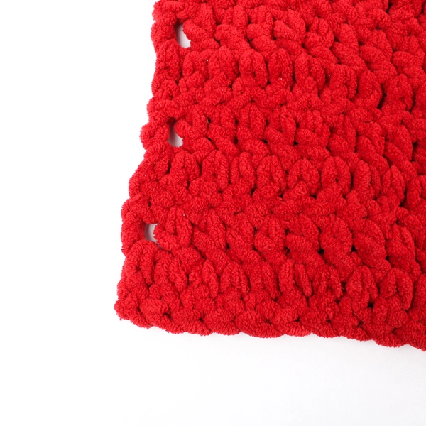 Handmade Red White and Blue Texas Flag Shawl 26" x 64"