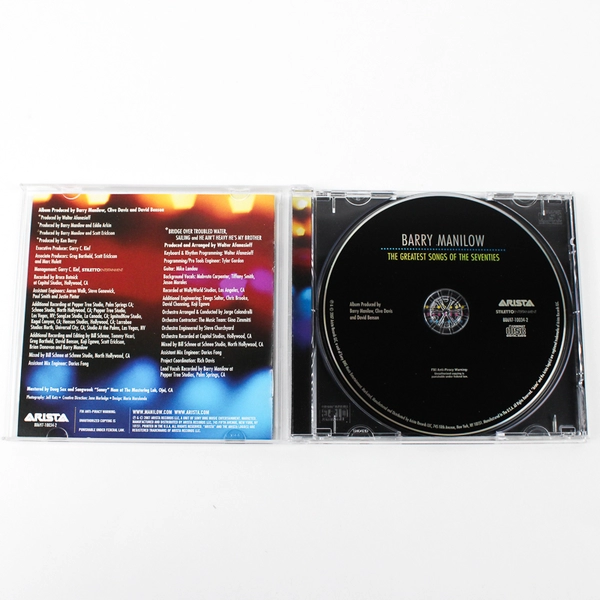 Barry Manilow CD 2007 Greatest Songs of the Seventies 