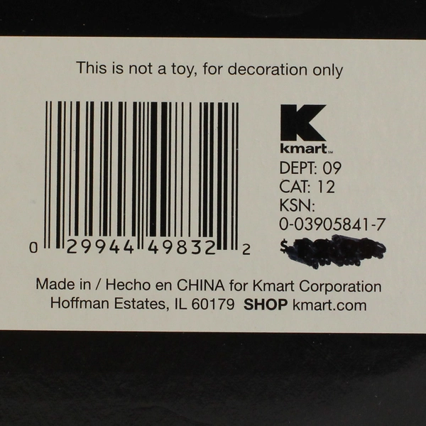 Kmart Total Ghoul 6 Ft Spider Web Swag Outdoor Indoor String Lights Halloween