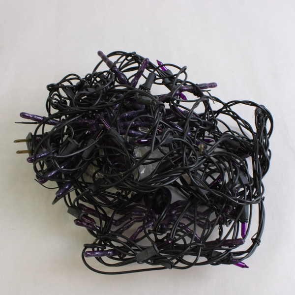 Kmart Total Ghoul 6 Ft Spider Web Swag Outdoor Indoor String Lights Halloween