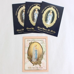 Lot of 4 Our Lady of Lourdes Special Masses for Healing Booklets