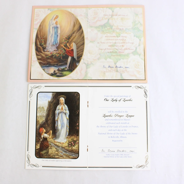 Lot of 4 Our Lady of Lourdes Special Masses for Healing Booklets