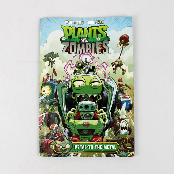 Plants vs Zombies Petal to the Metal Graphic Novel by Paul Tobin 2016 Paperback