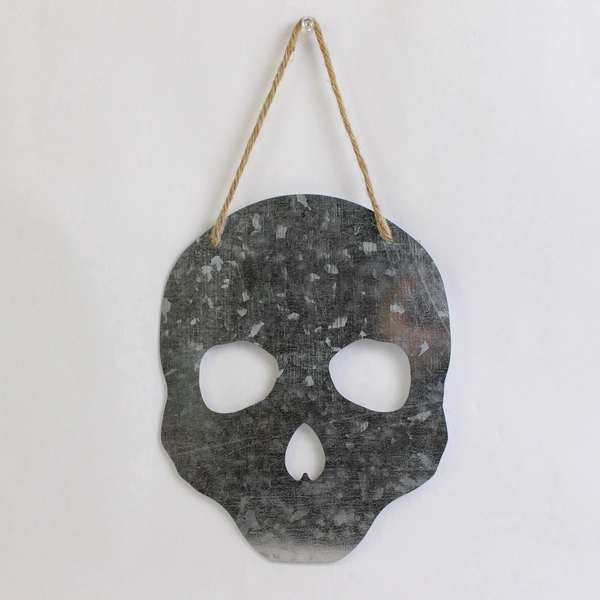 Lot Of 4 Unbranded Hanging Wall Decor Halloween Ghost Skull Witch Hat Pumpkin