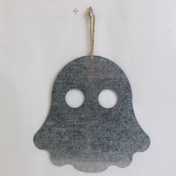 Lot Of 4 Unbranded Hanging Wall Decor Halloween Ghost Skull Witch Hat Pumpkin