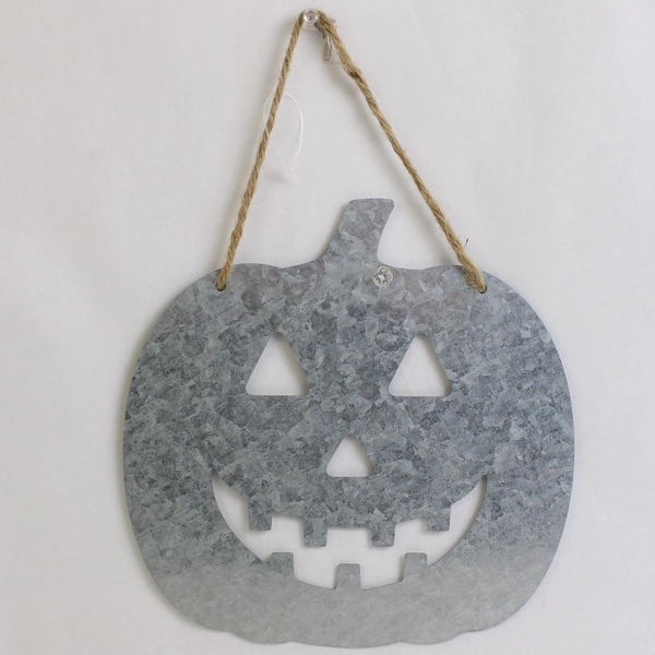 Lot Of 4 Unbranded Hanging Wall Decor Halloween Ghost Skull Witch Hat Pumpkin