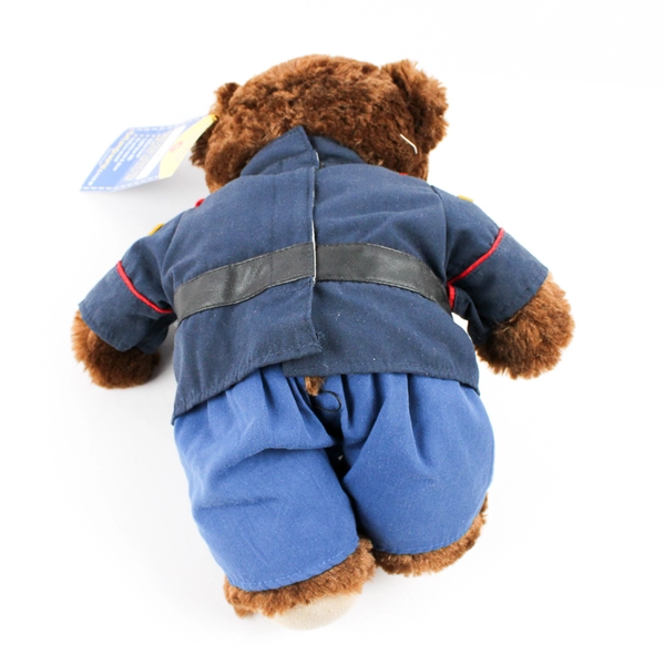 Build-A-Bear 14" Lil Chocolate Cub in USA Uniform With Tag