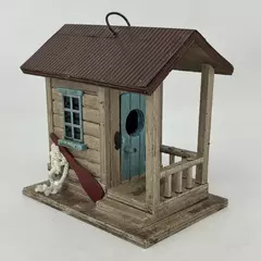 Songbird Essentials Boat Shack Birdhouse Real Tin Roof