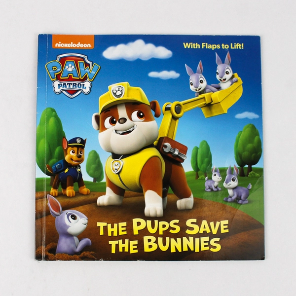 Nickelodeon Paw Patrol The Pups Save the Bunnies 2016 PB With Flaps to Lift