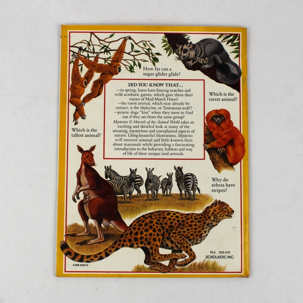 Usborne Mysteries & Marvels of the Animal World Karen Goaman Heather Amery 1994