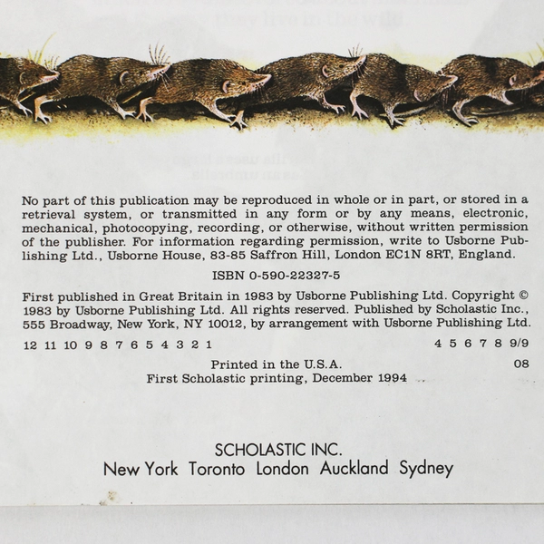 Usborne Mysteries & Marvels of the Animal World Karen Goaman Heather Amery 1994