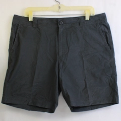 Columbia Flat-Front Charcoal Gray Bermuda Shorts Men's 36w
