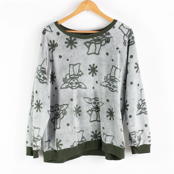 Matching 2-Piece Star Wars Baby Yoda Pajama Set Unisex Adult XL