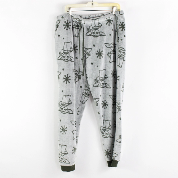 Matching 2-Piece Star Wars Baby Yoda Pajama Set Unisex Adult XL