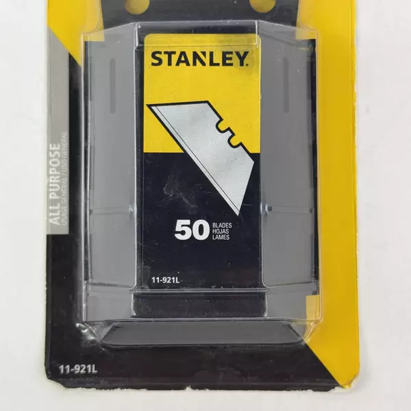 50 Pc. Stanley Heavy Duty Utility Blades With Dispenser NEW