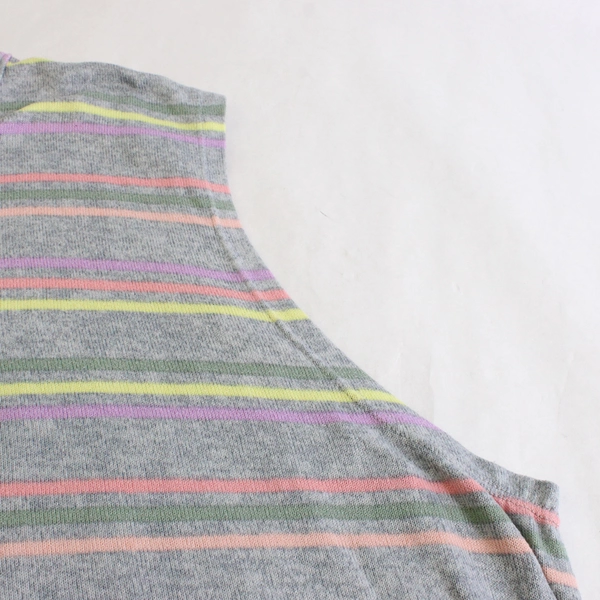 Jaclyn Intimates Multicolor Striped Sleeveless Pajama Shirt Women's Size 2X