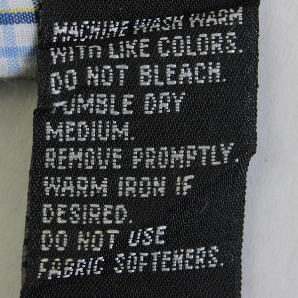 Bill Blass Blue & Yellow Plaid Short-Sleeved Button-Down Shirt Men's XL