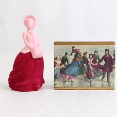 Vintage Avon Skater's Waltz Decanter Charisma Cologne (Full Bottle, 4 Oz)