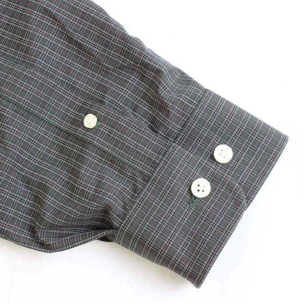 Eddie Bauer Black Red White Plaid Long-Sleeve Button-Down Shirt Men's XL