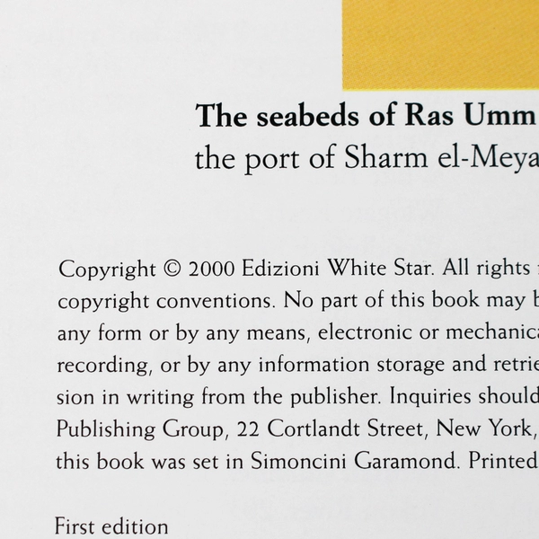 The Best Dive Sites of the World Edited by Egidio Trainito 2000 Hardcover DJ