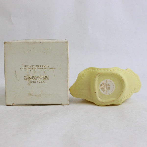 Vintage Avon Flower Maiden Decanter Cotillion Cologne (Full Bottle, 4 Oz)