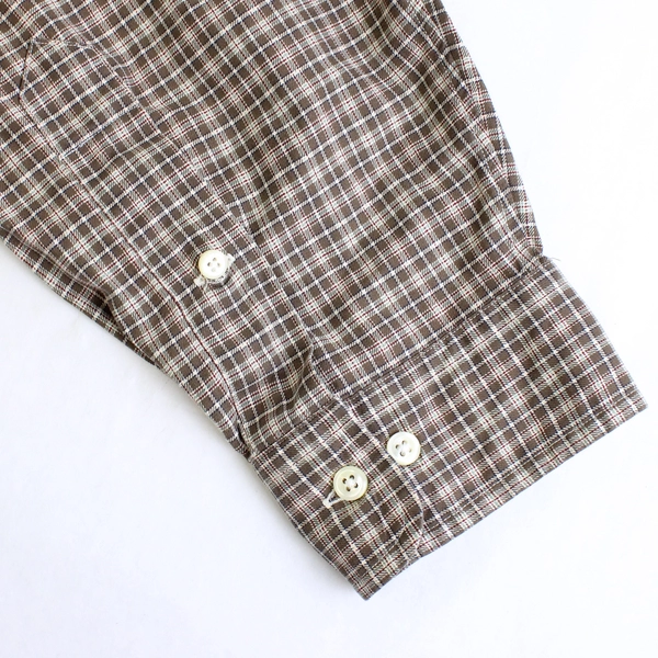 Polo Ralph Lauren Brown Plaid Long-Sleeve Button-Down Men's 17 1/2 XL