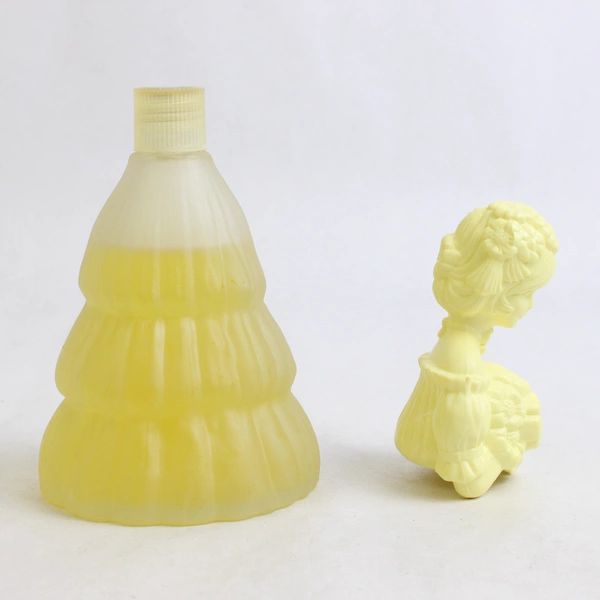 Vintage Avon Garden Girl Decanter Charisma Cologne (Full Bottle, 4 Oz)