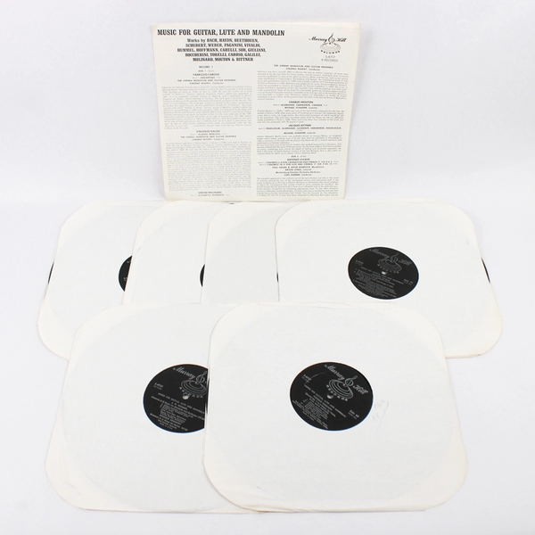 Music For Guitar Lute And Mandolin Murray Hill Records 6 LP Vinyl's Missing Case