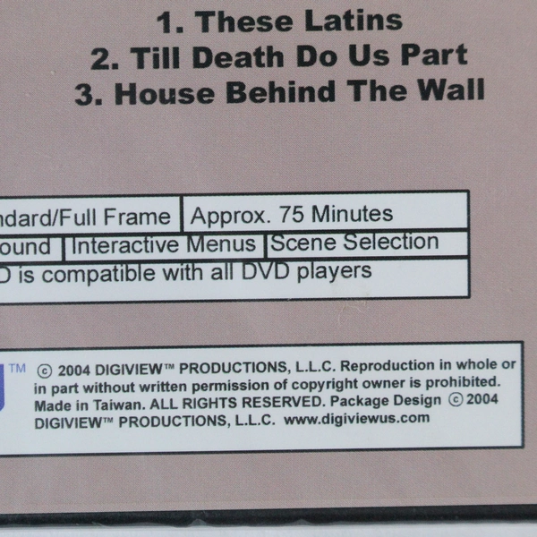 Mr and Mrs North DVD 2004 Sealed Full Screen 3 Episodes Digiview Productions