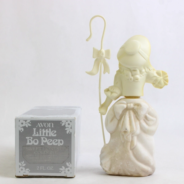 Vintage Avon Little Bo Peep Decanter Sweet Honesty Cologne (Full Bottle, 2 Oz)