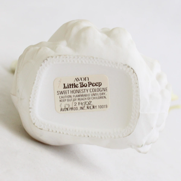 Avon Little Bo Peep Decanter Sweet Honesty Cologne (Full Bottle, 2 Oz, Vintage)