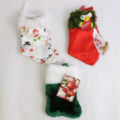 Lot of 5 Small Christmas Stockings Holiday Decor