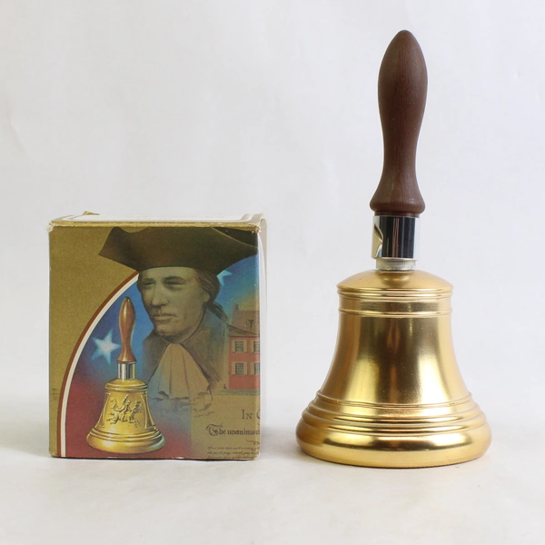 Vintage Avon Paul Revere Bell Decanter Clint After Shave Full Bottle 4 Oz