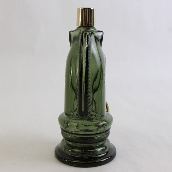 Vintage Avon Pony Decanter Leather After Shave Empty Bottle 4 Oz