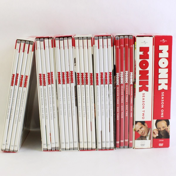 Monk The Complete Series DVD 32-Disc Set Seasons 1-8
