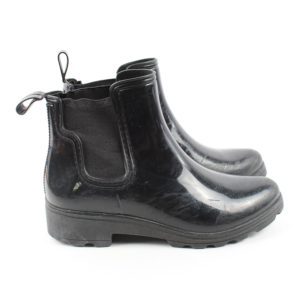 Capelli Black Chelsea Rain Boots Women's U.S. Size 9