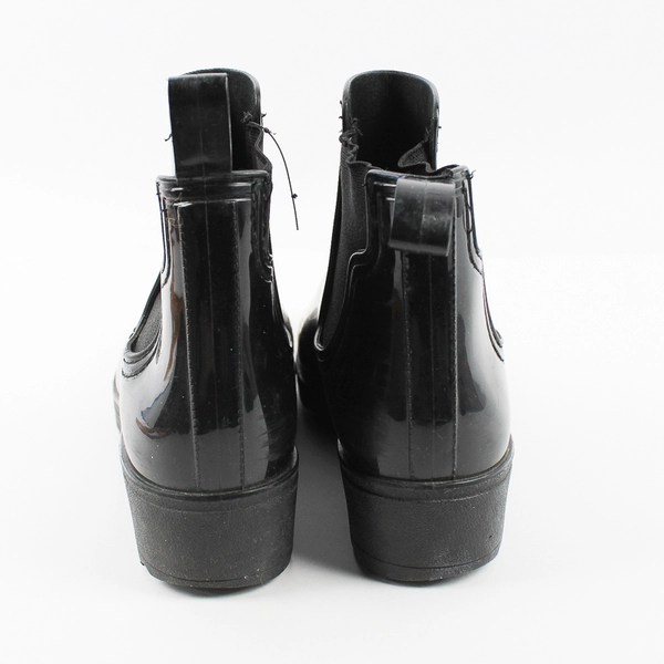 Capelli Black Chelsea Rain Boots Women's U.S. Size 9